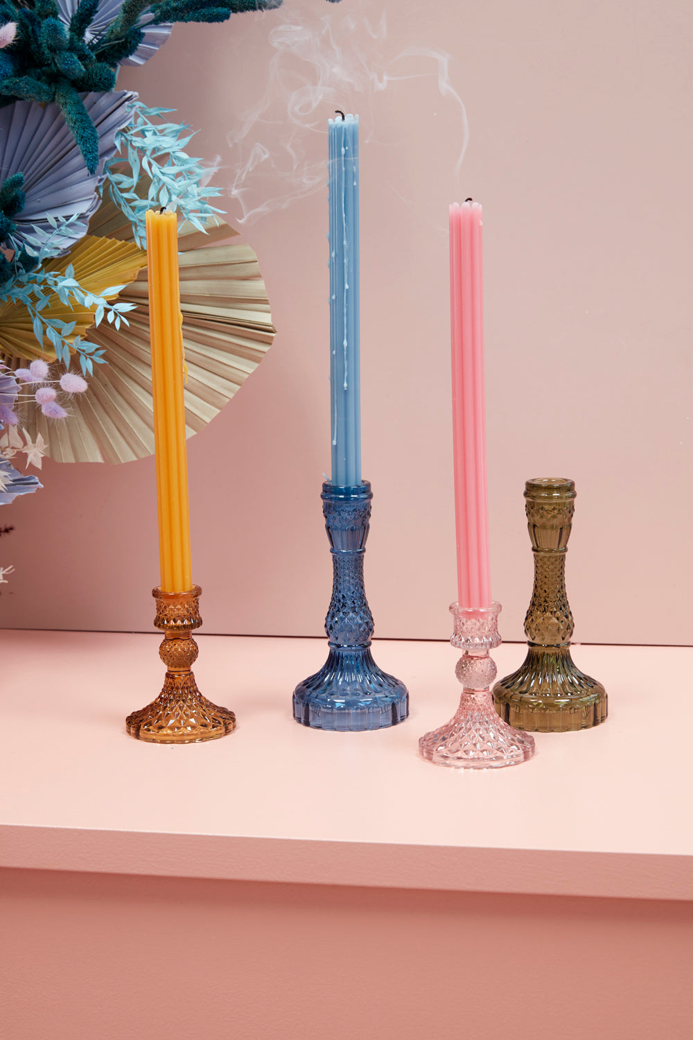 Gillian Candlestick Set of 8 By Accent Decor | Candle Holders | Modishstore - 5