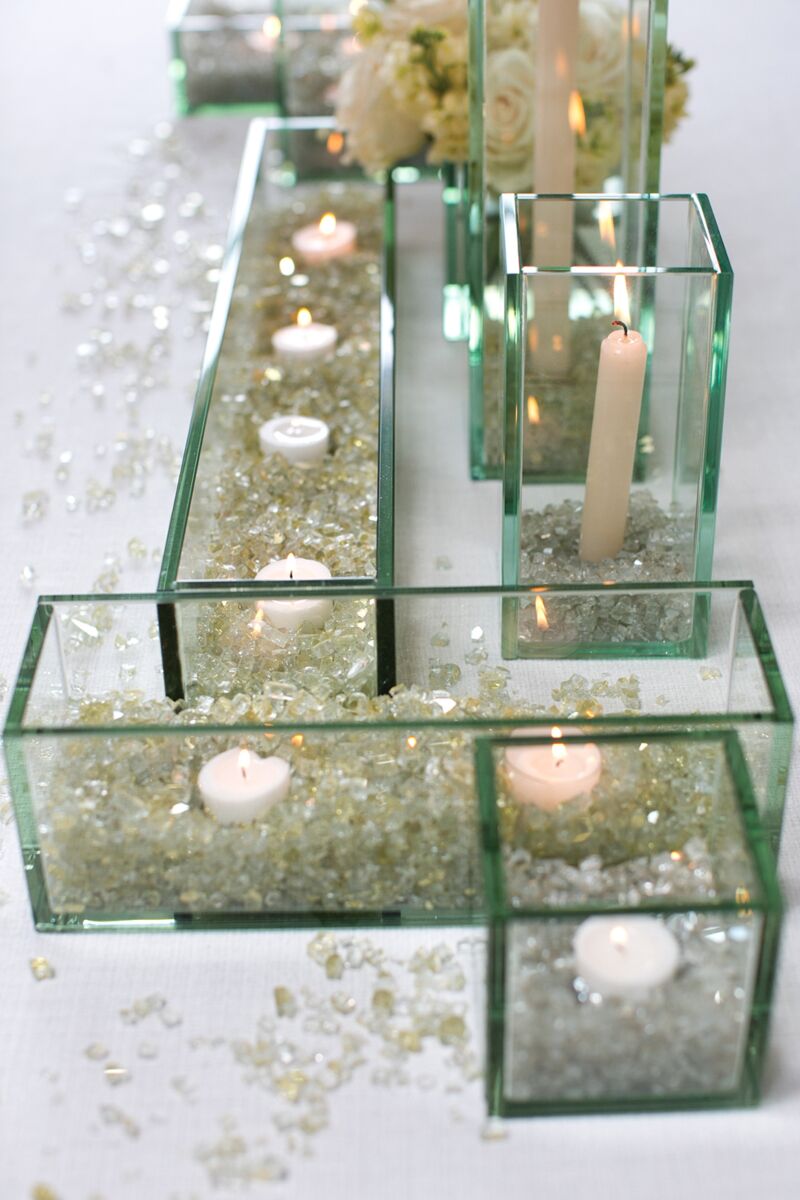 Glass Plate Planter 24"x 4"x 4" By Accent Decor | Planters, Troughs & Cachepots | Modishstore - 6