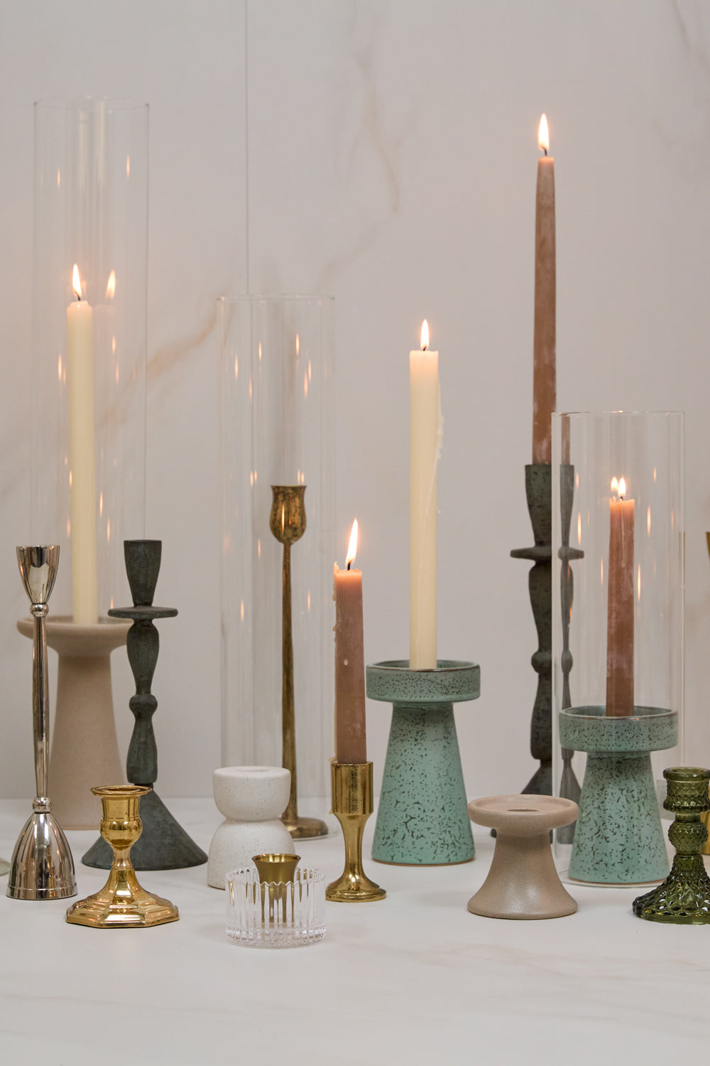 Glass Sleeve Set of 8 By Accent Decor | Candle Holders | Modishstore - 6