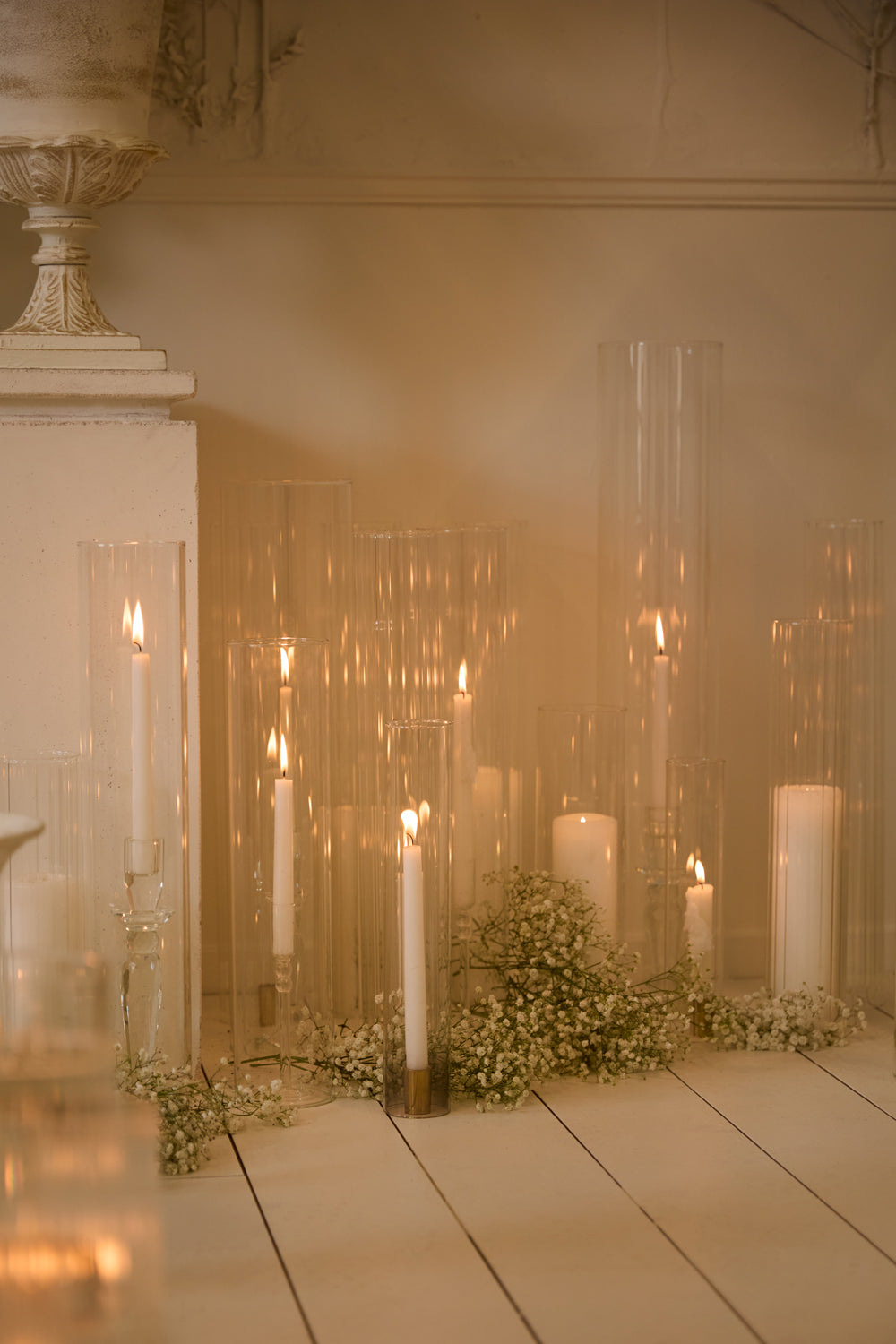 Glass Sleeve Set of 8 By Accent Decor | Candle Holders | Modishstore - 9