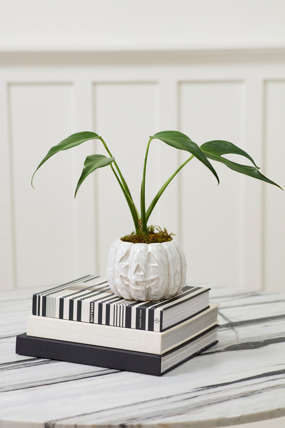 Glazed Pumpkin Pot Set of 2 By Accent Decor | Planters, Troughs & Cachepots | Modishstore - 3