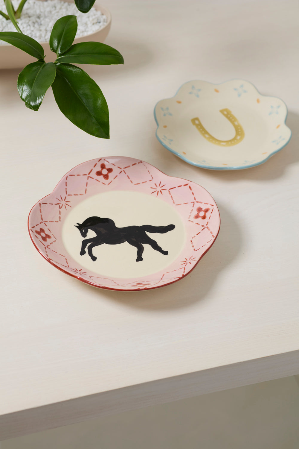 Good Luck Plate - Limited Edition Set of 2 By Accent Decor | Wall Decor | Modishstore - 3