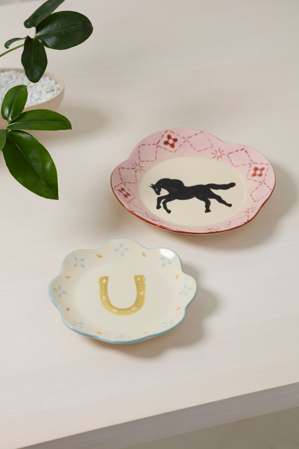 Good Luck Plate - Limited Edition Set of 2 By Accent Decor | Wall Decor | Modishstore - 4