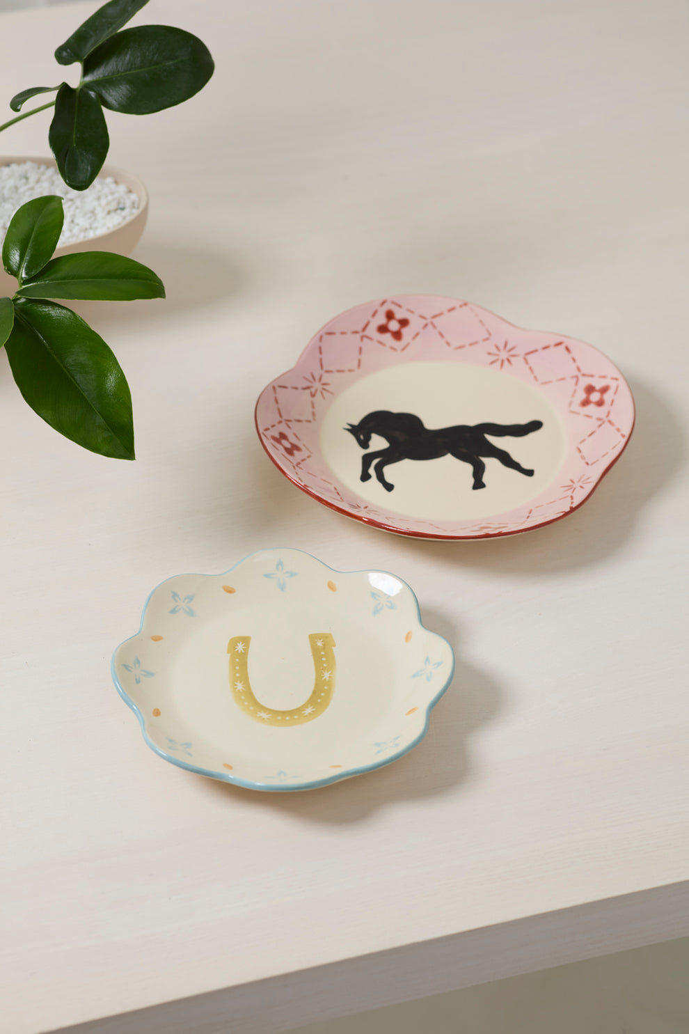 Good Luck Plate - Limited Edition Set of 2 By Accent Decor | Wall Decor | Modishstore - 4