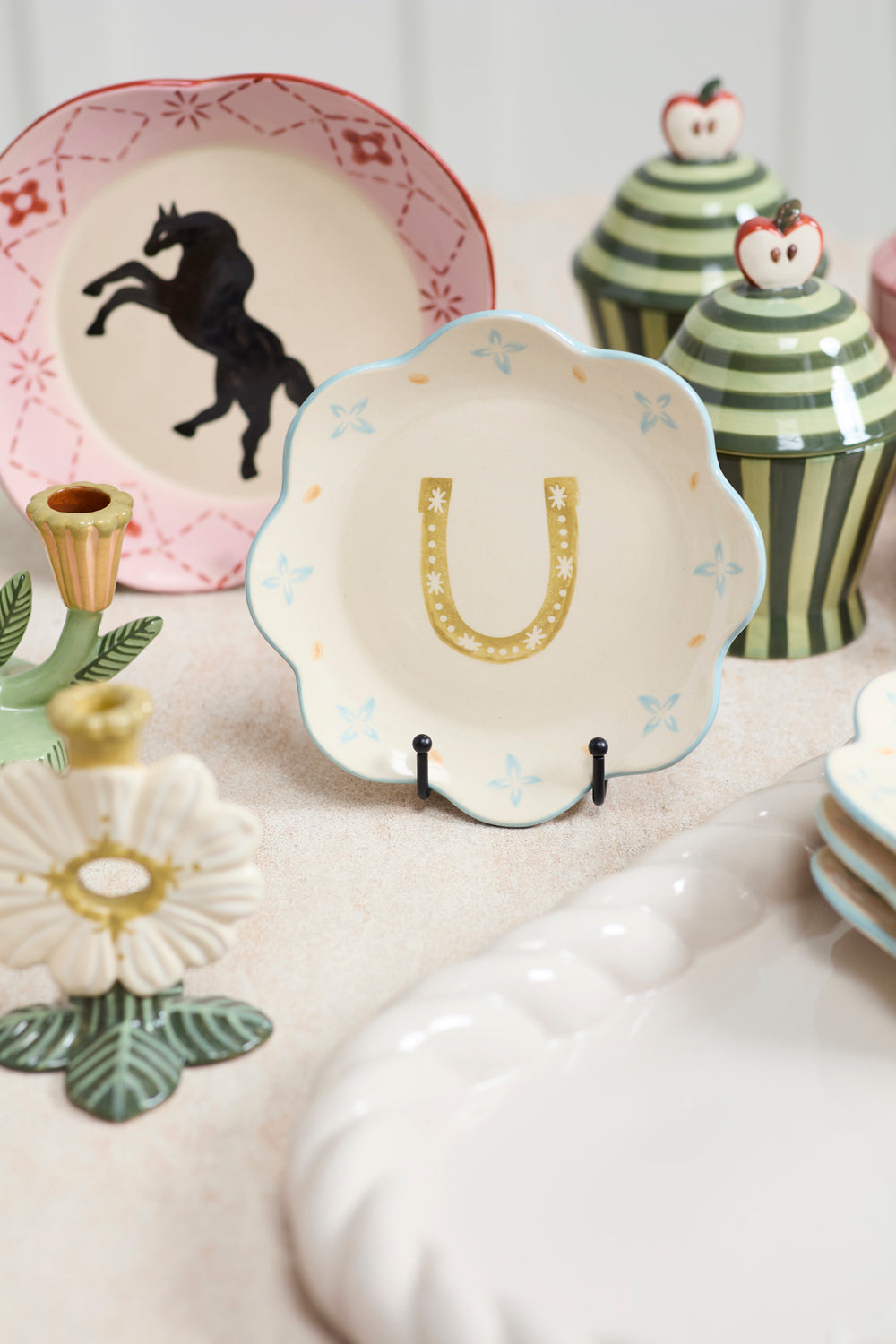 Good Luck Plate - Limited Edition Set of 2 By Accent Decor | Wall Decor | Modishstore - 5