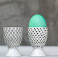 Graphic Egg Cup Set of 4 By Accent DŽcor