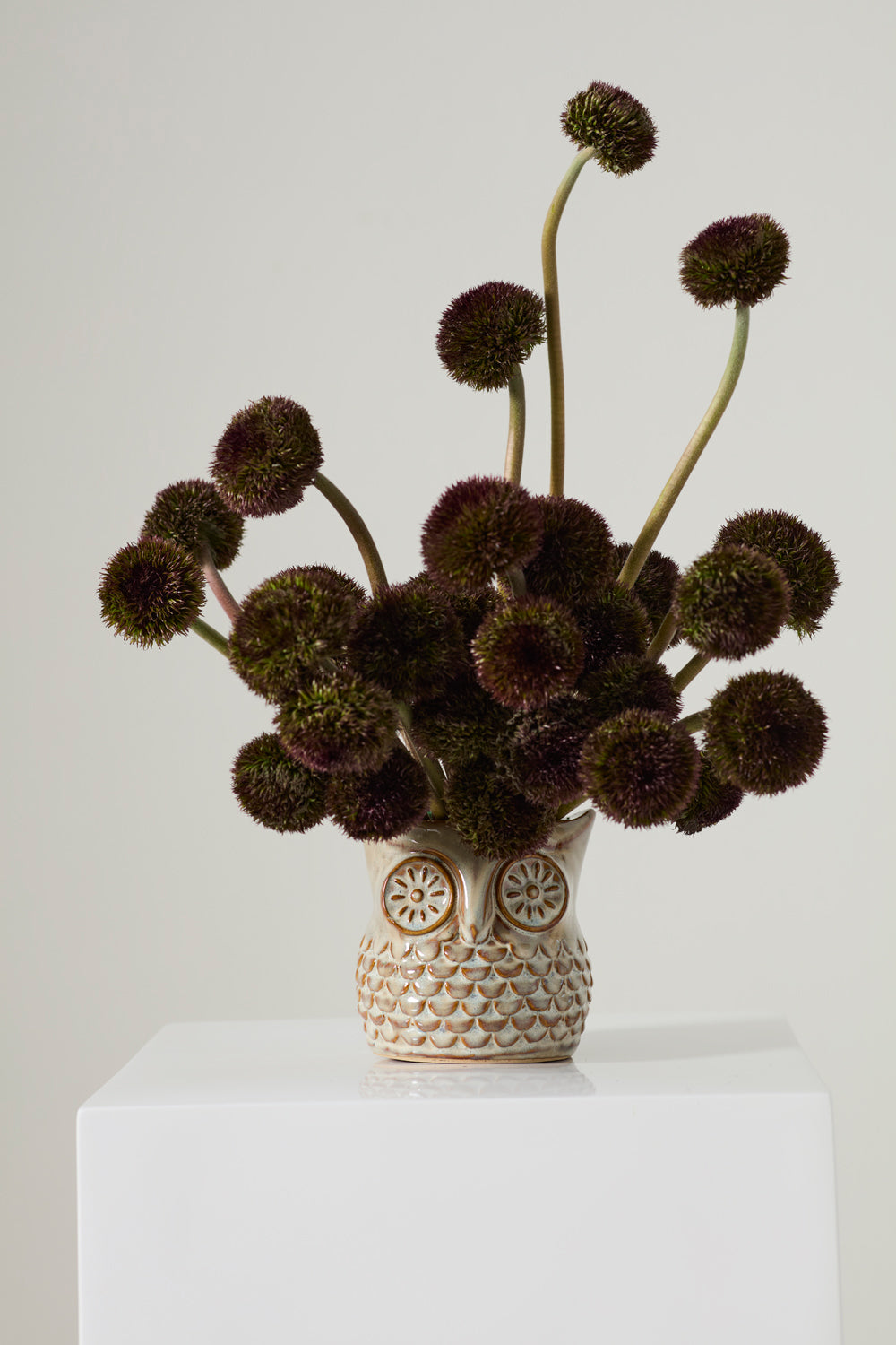 Great Grey Owl Pot Set of 4 By Accent Decor | Planters, Troughs & Cachepots | Modishstore - 3