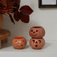 Grinning Pumpkins Votive - Set of 6 By Accent Decor | Planters, Troughs & Cachepots | Modishstore - 3