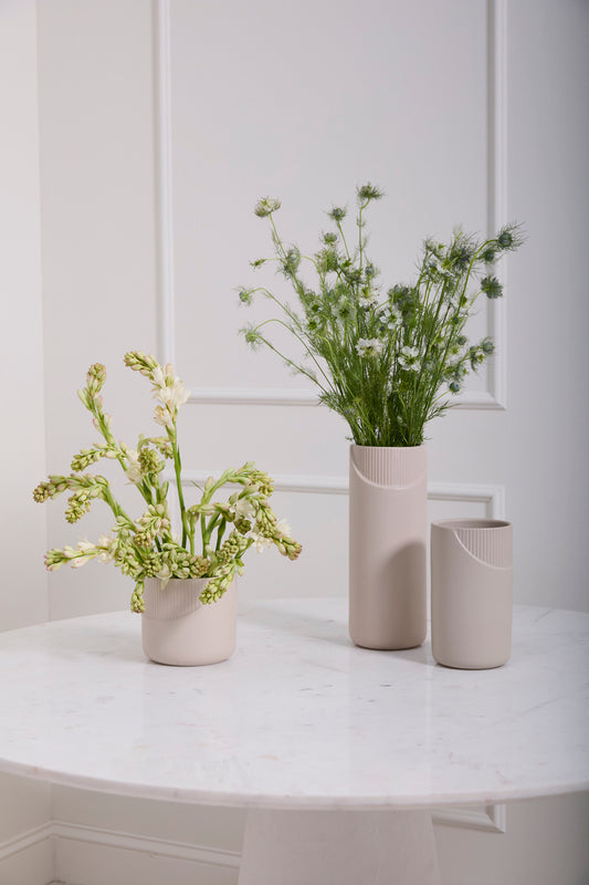 Halen Collection Set of 4 By Accent Decor | Planters, Troughs & Cachepots | Modishstore - 1
