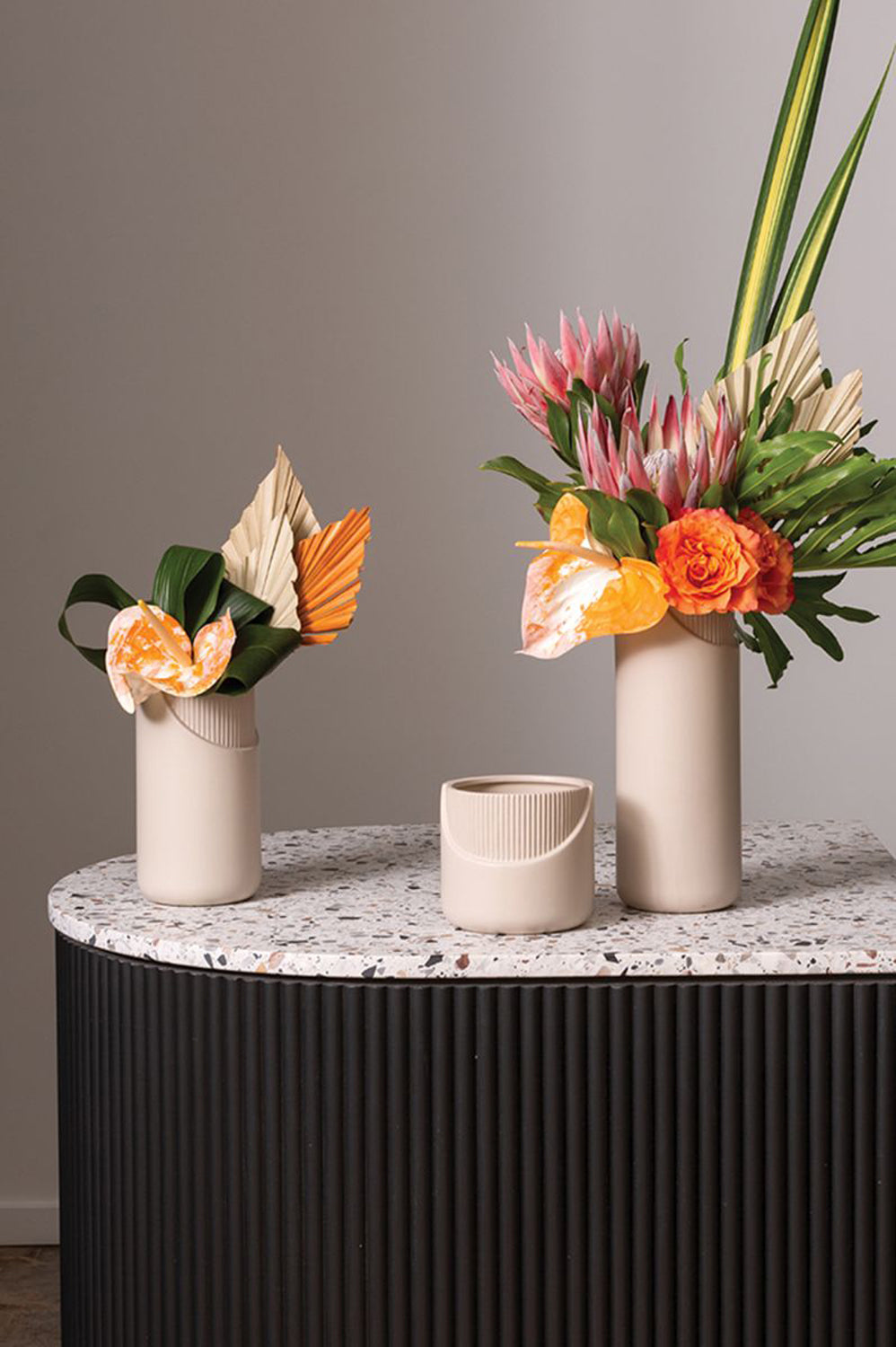 Halen Collection Set of 4 By Accent Decor | Planters, Troughs & Cachepots | Modishstore - 5