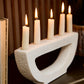 Halfmoon Candelabra Set of 2 By Accent Decor | Planters, Troughs & Cachepots | Modishstore - 1