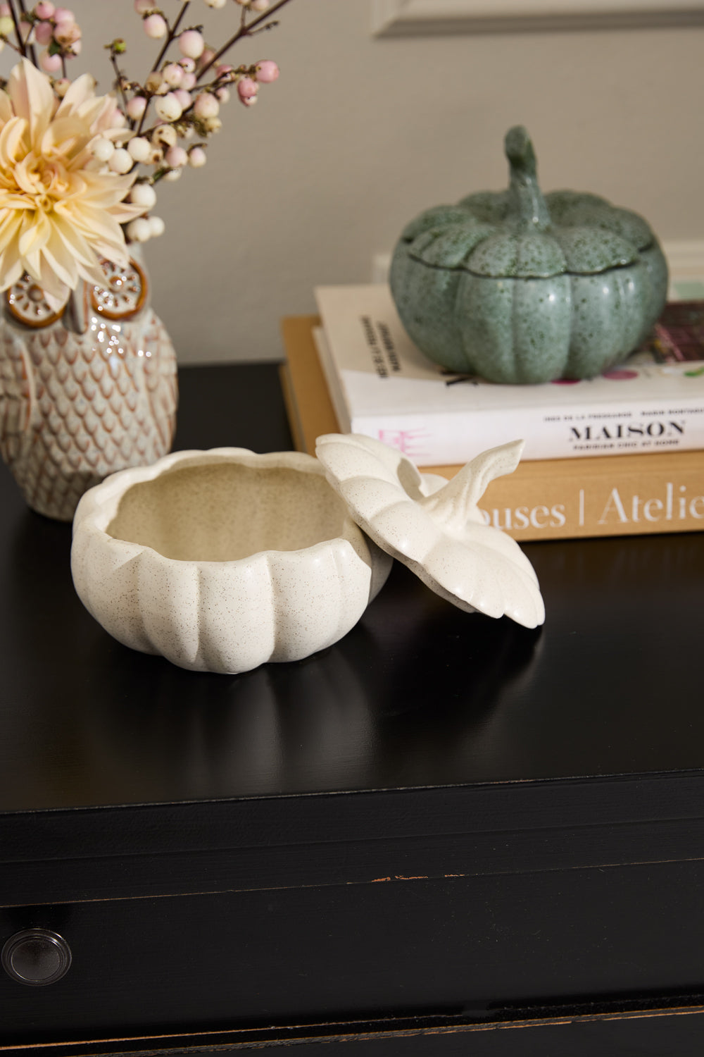 Hallow's Eve Pumpkin Set of 4 By Accent Decor | Decor | Modishstore - 5