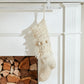Hand Knit Stocking Set of 2 By Accent Decor | Decor | Modishstore - 3