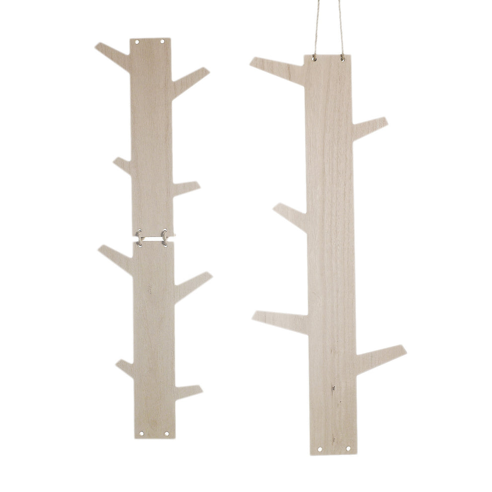 Hanging Wood Branch Set of 4 By Accent Decor | Wall Decor | Modishstore - 4