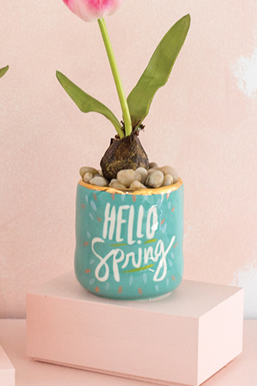 Happy Easter Pot Set of 4 By Accent Decor | Planters, Troughs & Cachepots | Modishstore - 1