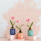 Happy Easter Pot Set of 4 By Accent Decor | Planters, Troughs & Cachepots | Modishstore - 4