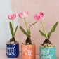 Happy Easter Pot Set of 4 By Accent Decor | Planters, Troughs & Cachepots | Modishstore - 5