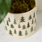 Happy Little Trees Pot Set of 4 By Accent Decor | Planters, Troughs & Cachepots | Modishstore - 1