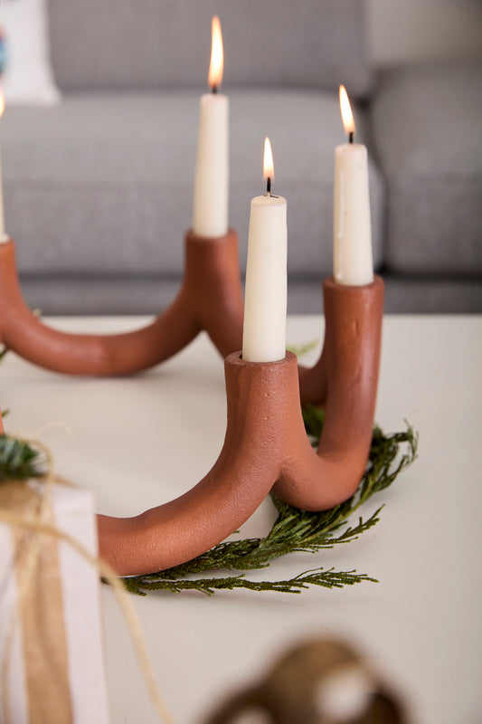 Harris Candelabra By Accent Decor | Planters, Troughs & Cachepots | Modishstore - 1