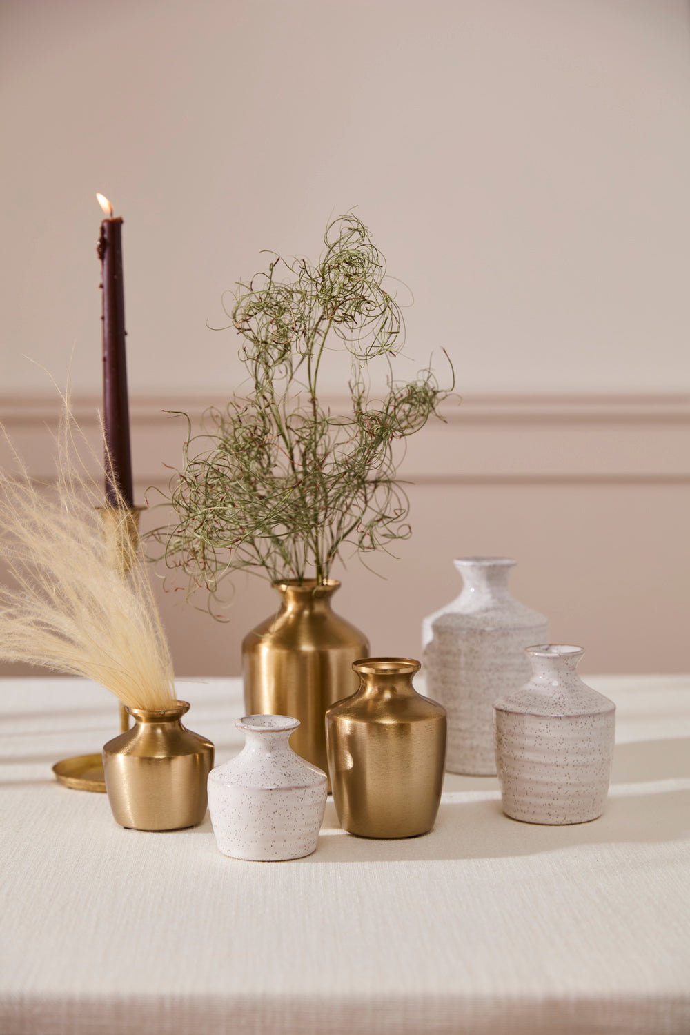 Harrison Budvase Set of 8 By Accent Decor | Vases | Modishstore - 4