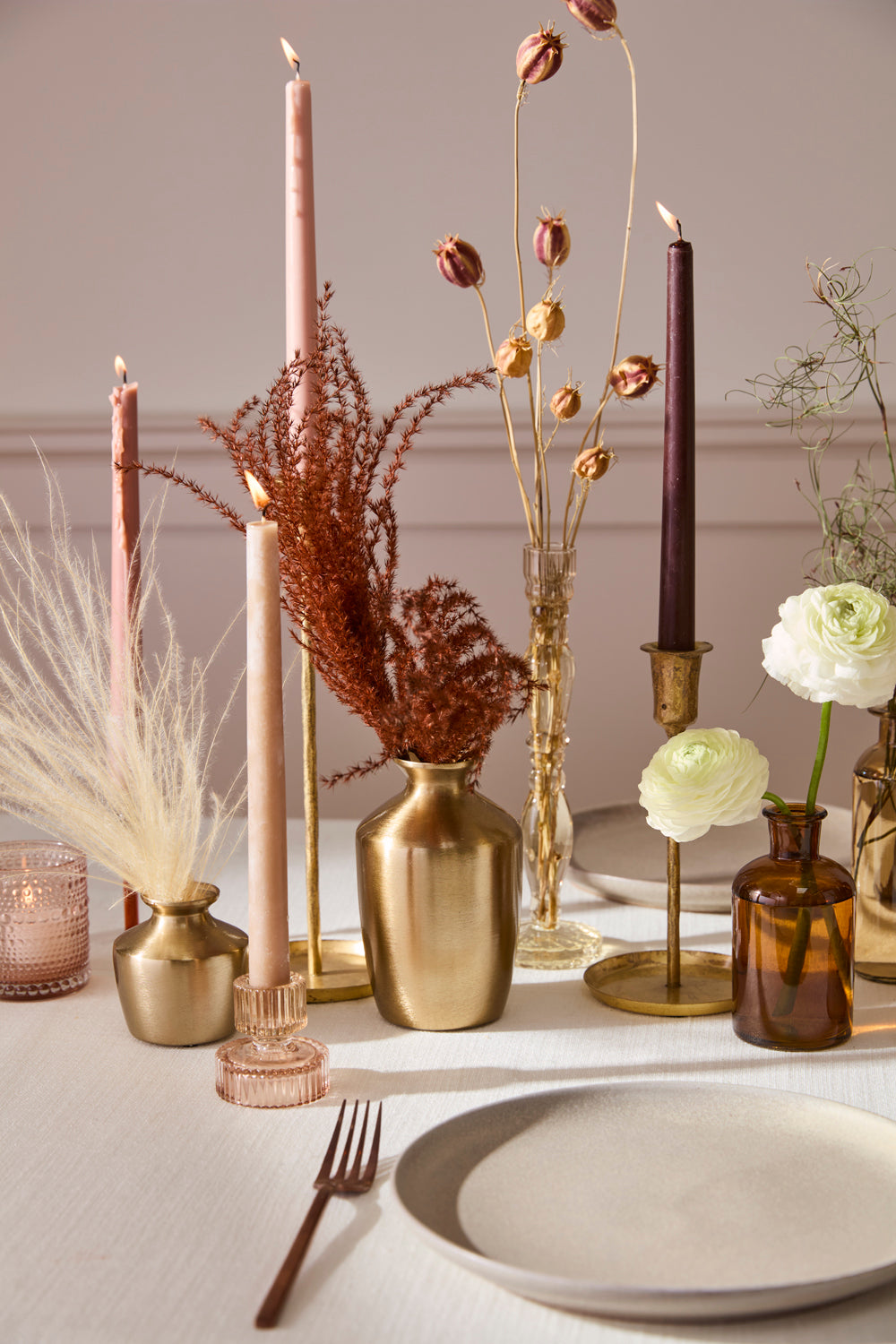 Harrison Budvase Set of 8 By Accent Decor | Vases | Modishstore - 5