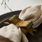Hattie Bow Napkin Ring Set of 8 By Accent Decor | Planters, Troughs & Cachepots | Modishstore - 1