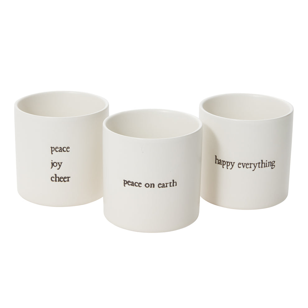Holiday Expressions Pot Set of 8 By Accent Decor | Planters, Troughs & Cachepots | Modishstore - 4