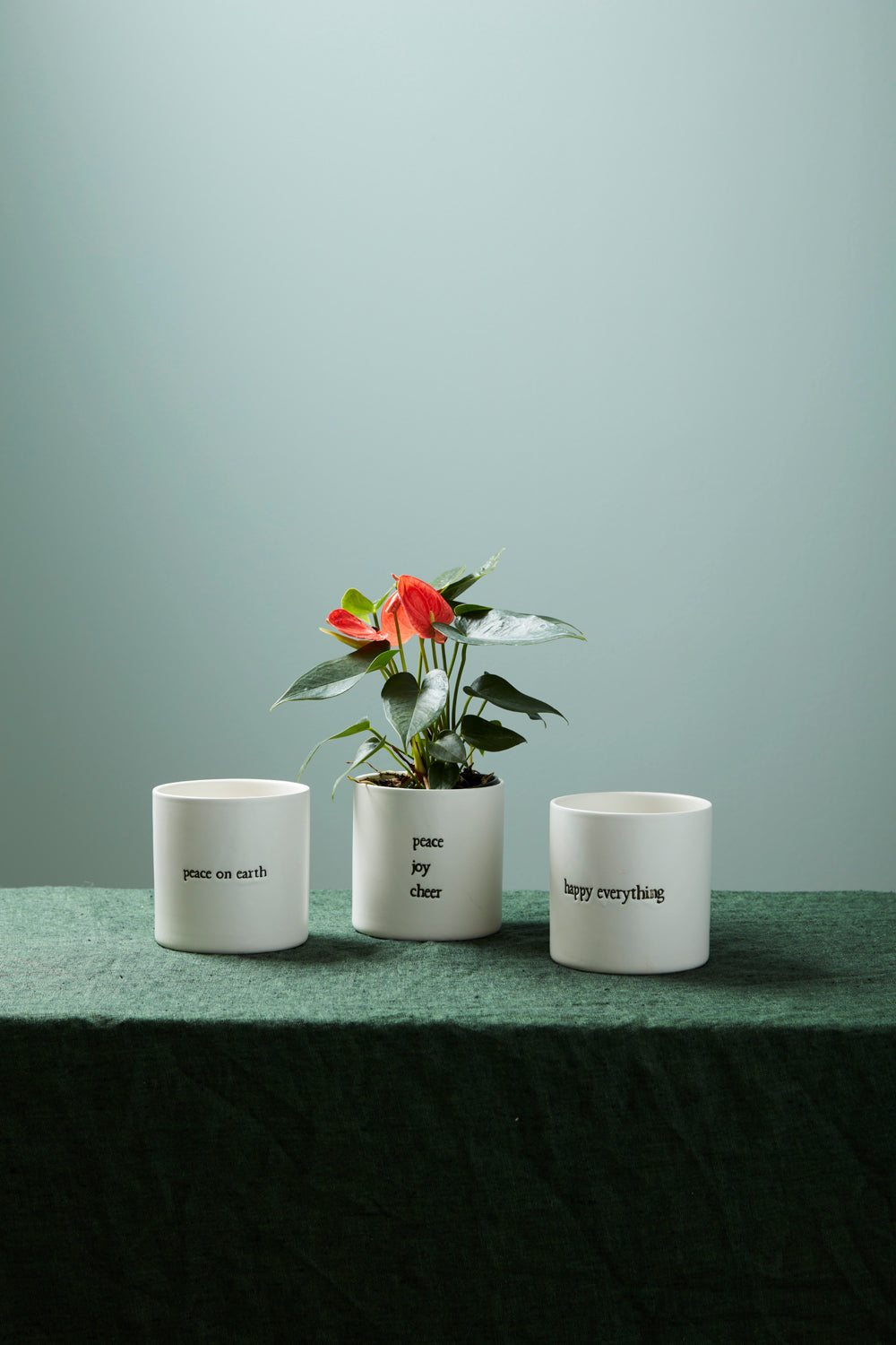 Holiday Expressions Pot Set of 8 By Accent Decor | Planters, Troughs & Cachepots | Modishstore - 1