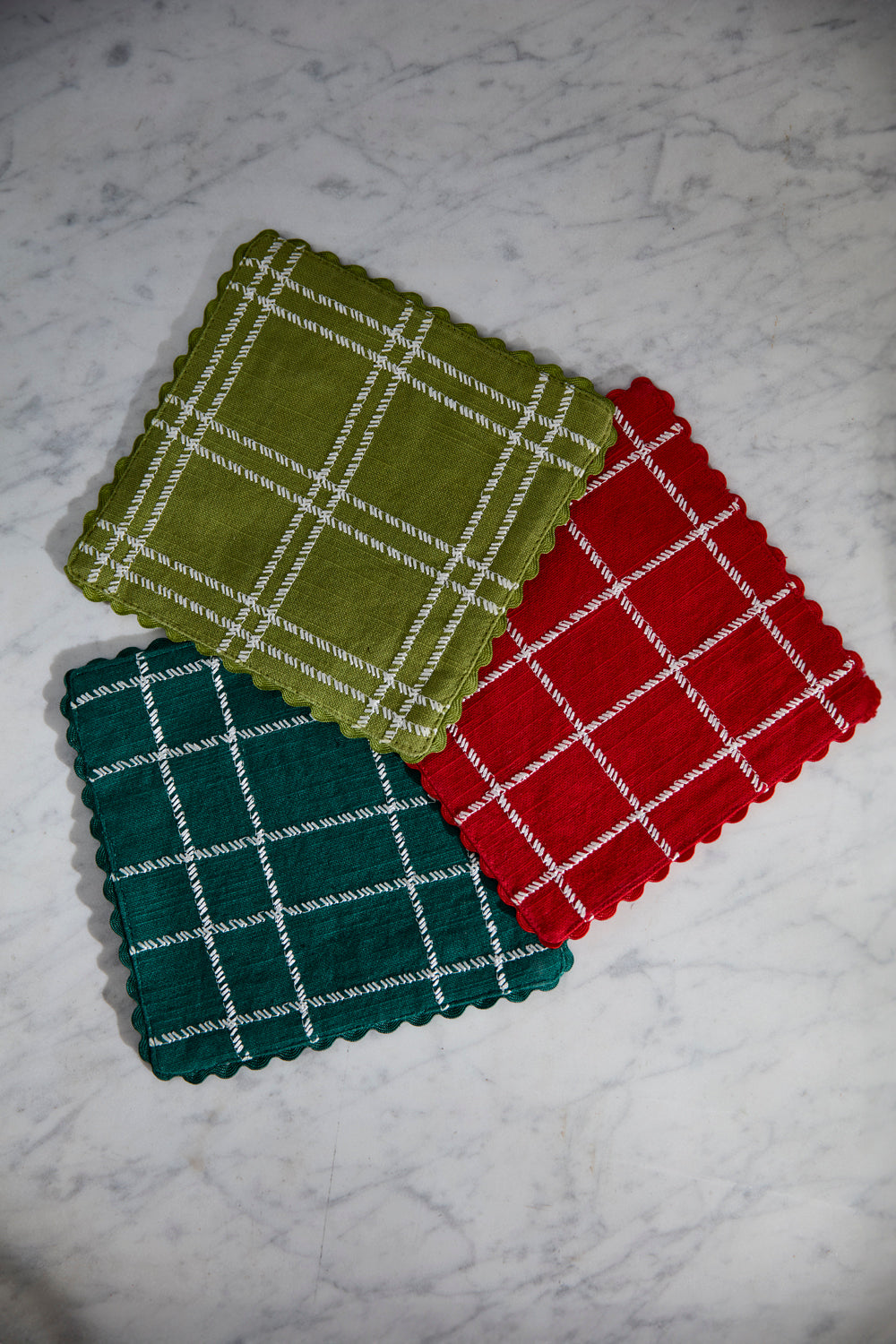 Holiday Spirit Cocktail Napkin Set of 8 By Accent Decor | Planters, Troughs & Cachepots | Modishstore - 4
