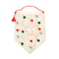 Holly Jolly Banner Set of 2 By Accent Decor | Garland & Wreath | Modishstore - 3