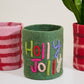 Holly Jolly Felt Pot Cover Set of 2 By Accent Decor | Wall Decor | Modishstore - 3