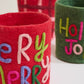Holly Jolly Felt Pot Cover Set of 2 By Accent Decor | Wall Decor | Modishstore - 4