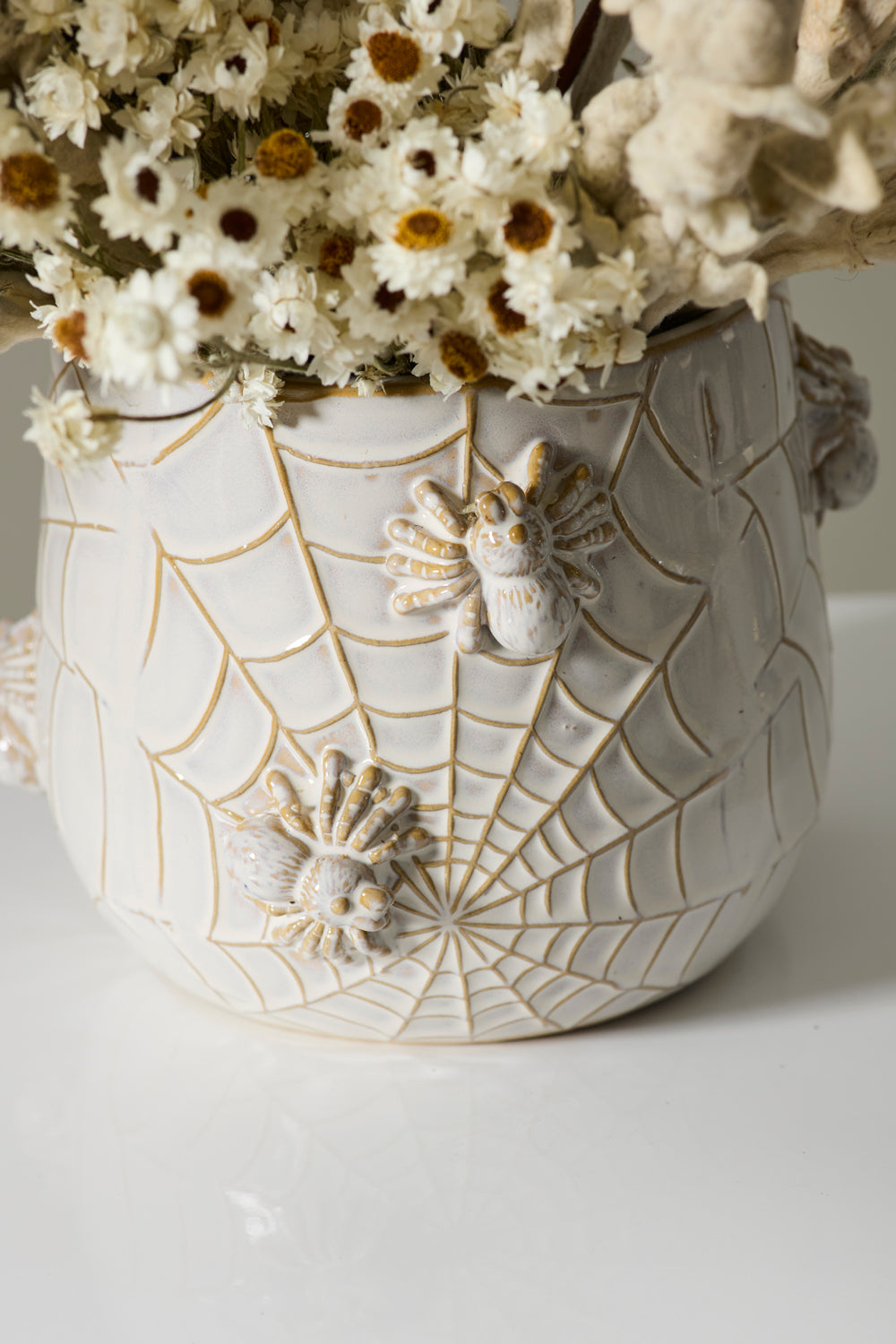 House Spider Pot Set of 4 By Accent Decor | Planters, Troughs & Cachepots | Modishstore - 2
