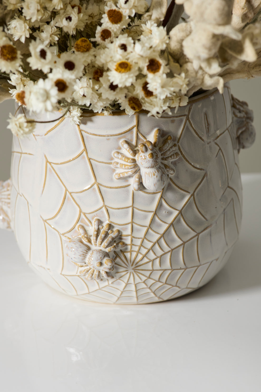 House Spider Pot Set of 4 By Accent Decor | Planters, Troughs & Cachepots | Modishstore - 2