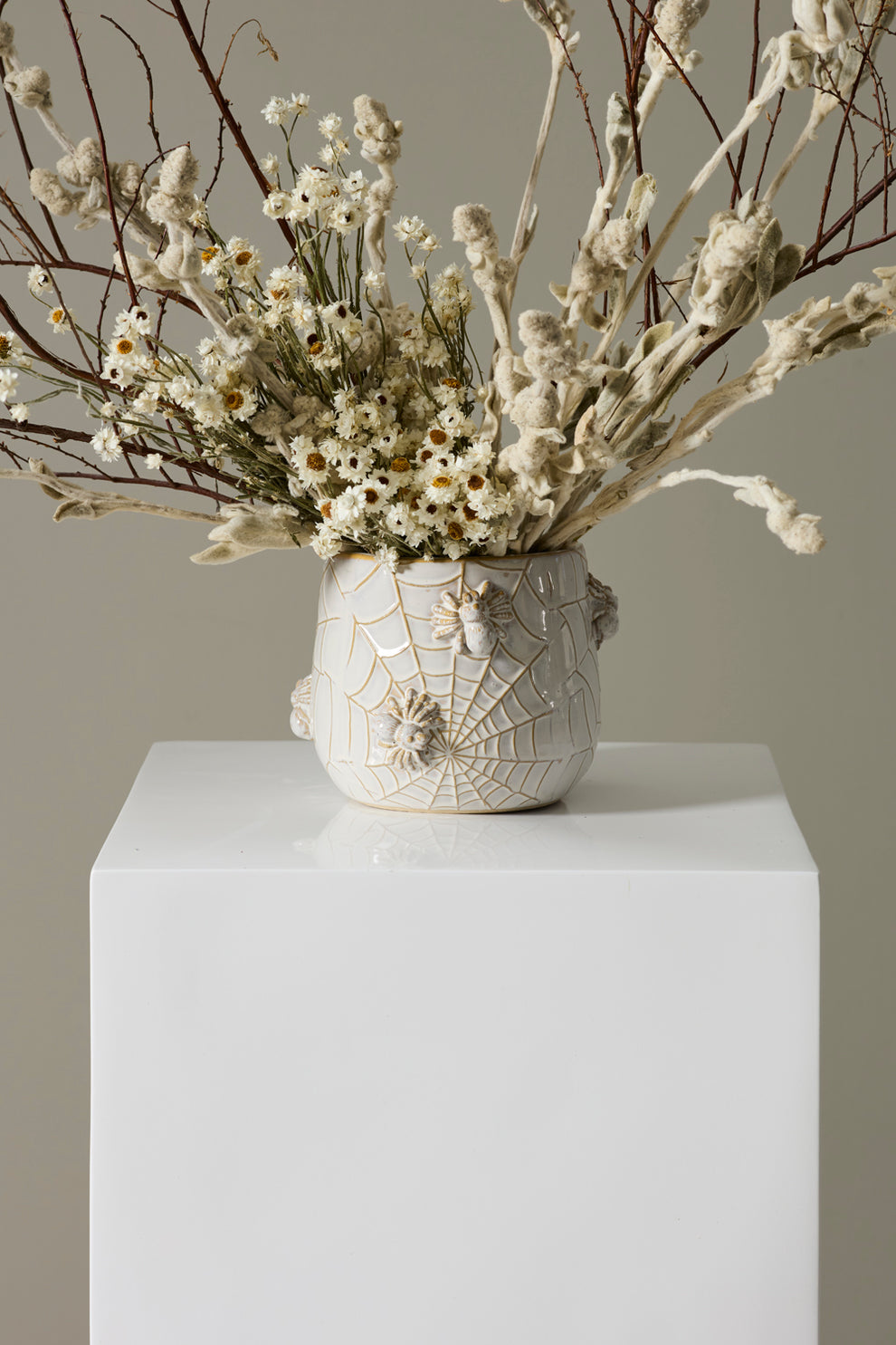 House Spider Pot Set of 4 By Accent Decor | Planters, Troughs & Cachepots | Modishstore - 5