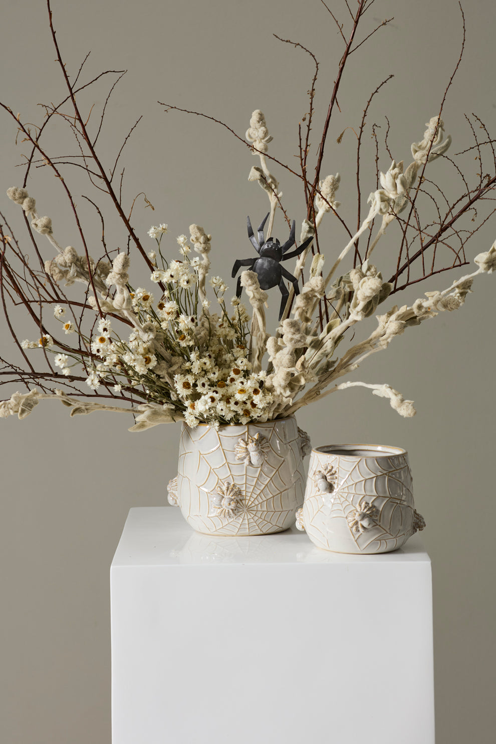 House Spider Pot Set of 4 By Accent Decor | Planters, Troughs & Cachepots | Modishstore - 4