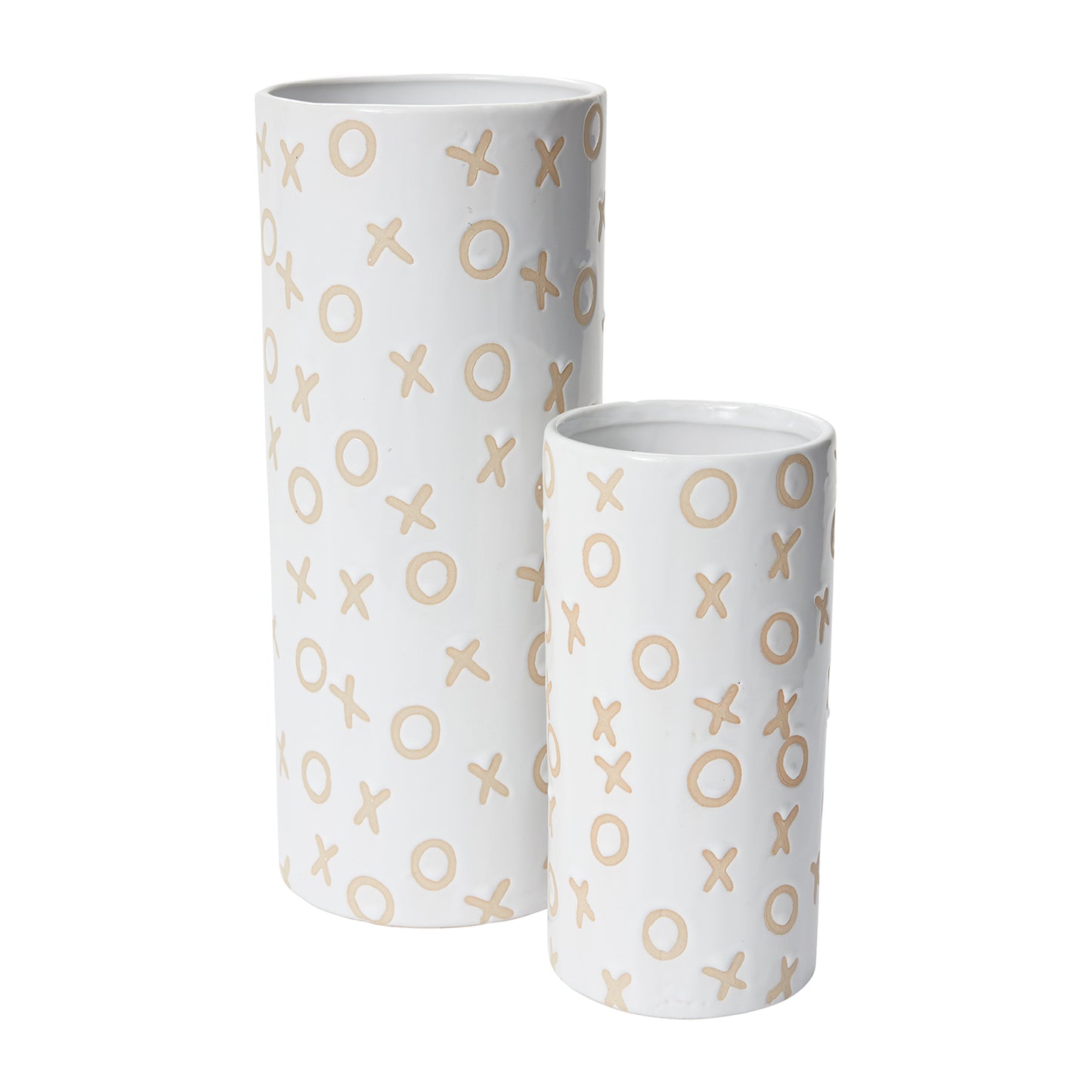 Hugs and Kisses Vase Set of 4 By Accent Decor | Vases | Modishstore - 4