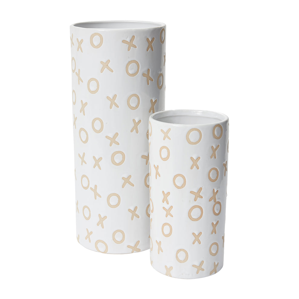 Hugs and Kisses Vase Set of 4 By Accent Decor | Vases | Modishstore - 4