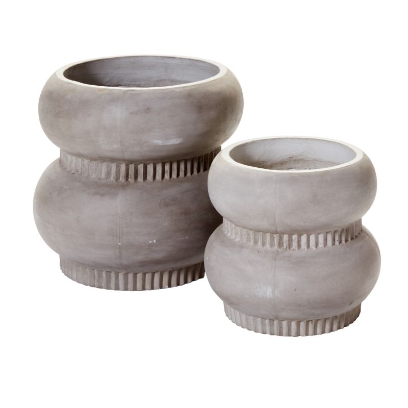 Huntington Planter 17.25" x  15.25" By Accent Decor | Planters, Troughs & Cachepots | Modishstore - 3