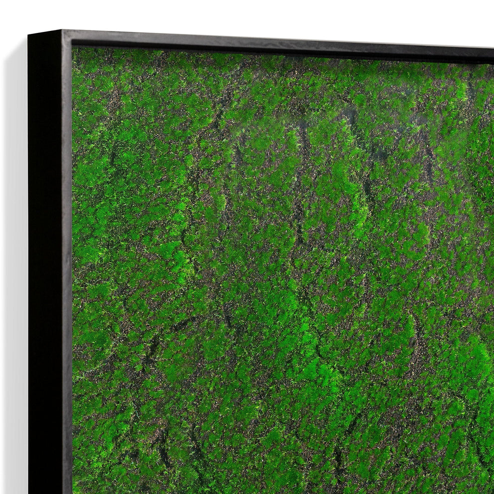 Green Wall, ‘New Moss Square’ By Gold Leaf | Wall Art | Modishstore - 3