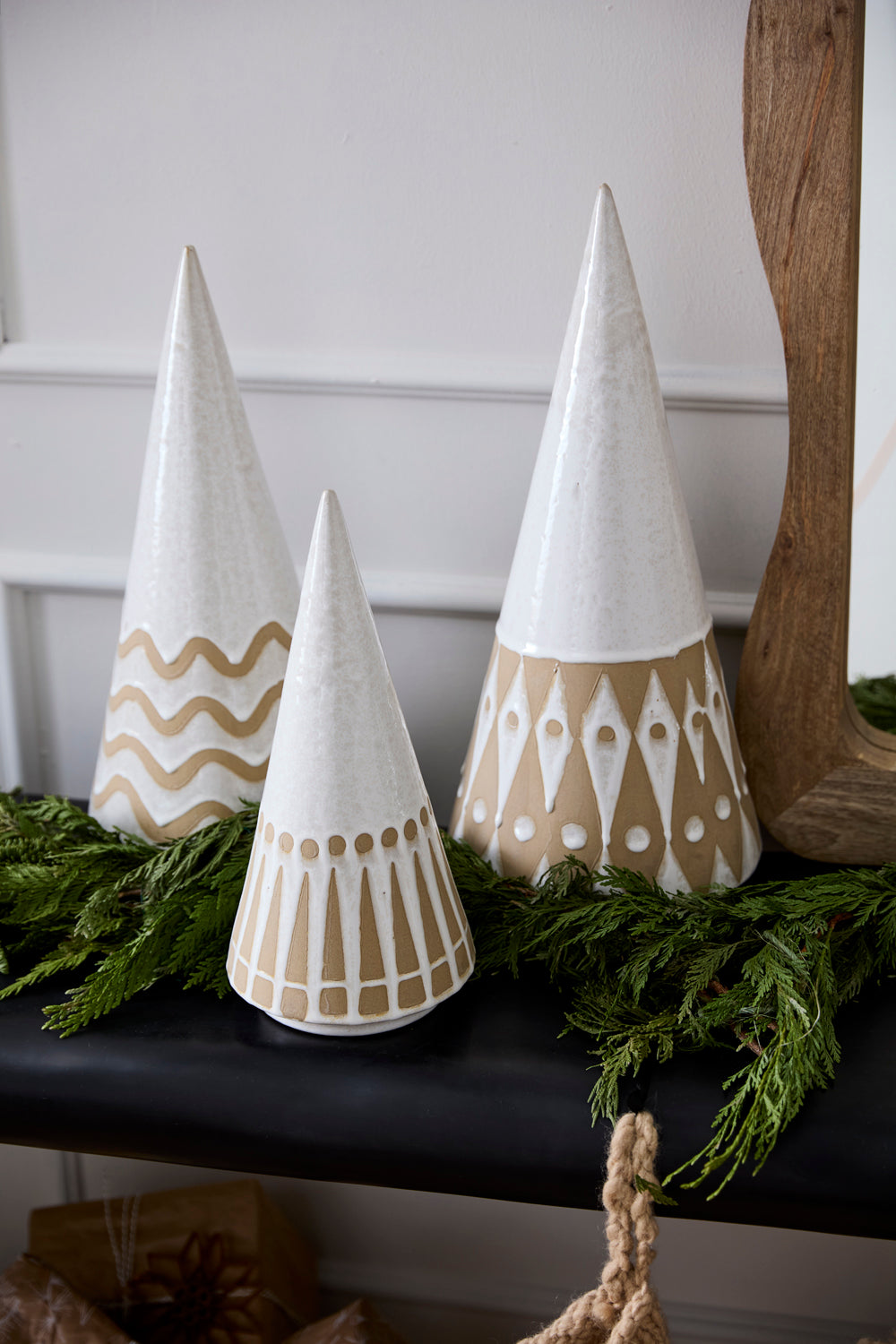 Hygge Tree Set of 2 By Accent Decor | Planters, Troughs & Cachepots | Modishstore - 3