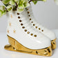 Ice Skate Planter Set of 2 By Accent Decor | Planters, Troughs & Cachepots | Modishstore - 1