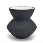 Black Steel Scratch Vase Set Of 2 By Tozai Home | Vases | Modishstore - 2