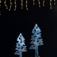 Indigo Night Tree Set of 8 By Accent Decor | Decor | Modishstore - 1