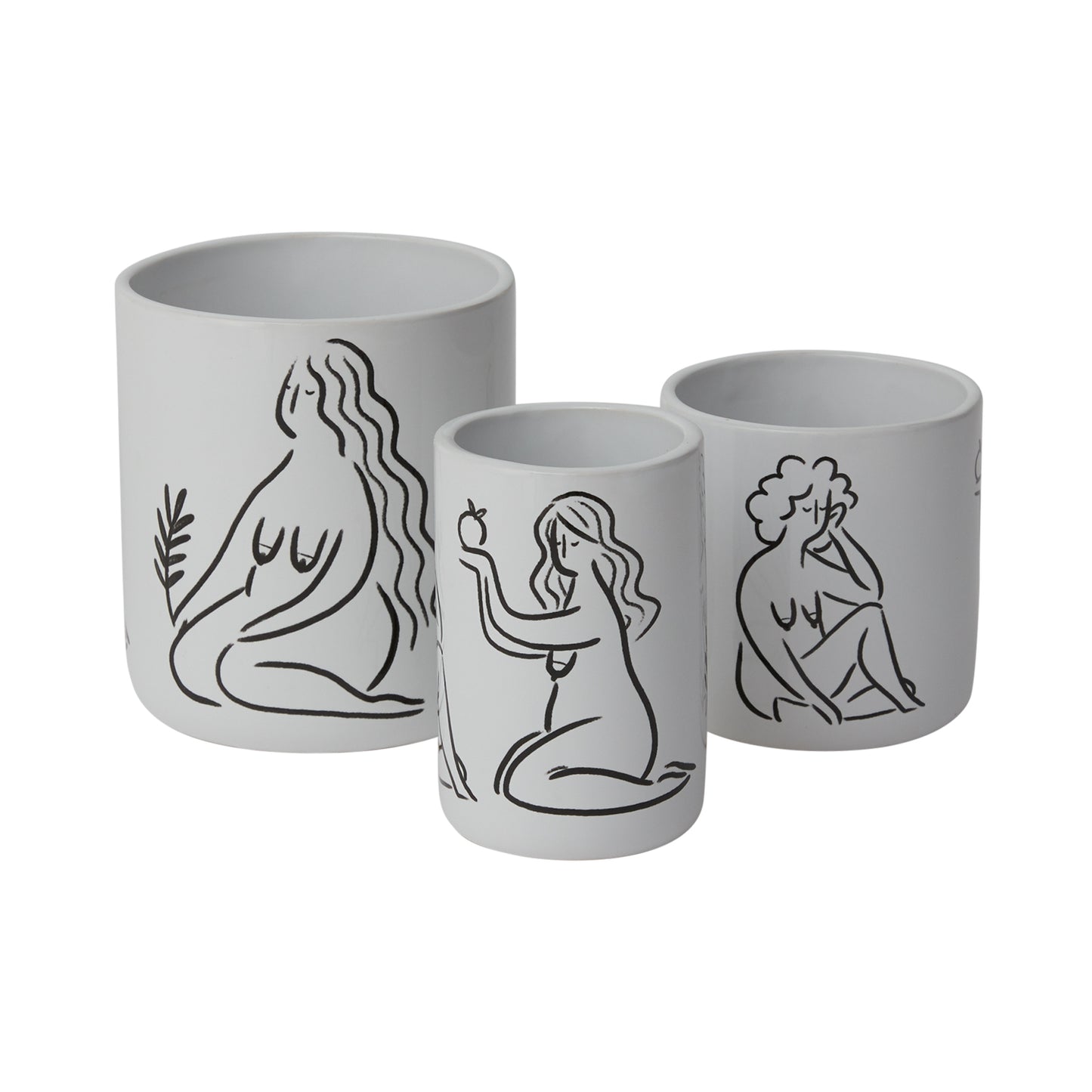 Intuition Pot Set of 8 By Accent DŽcor