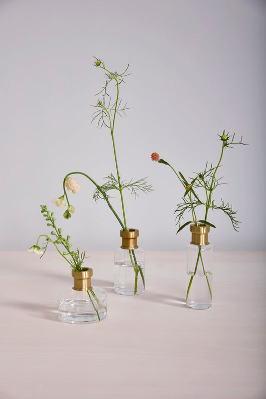 Jimmy Budvase Set of 4 By Accent Decor | Vases | Modishstore - 1