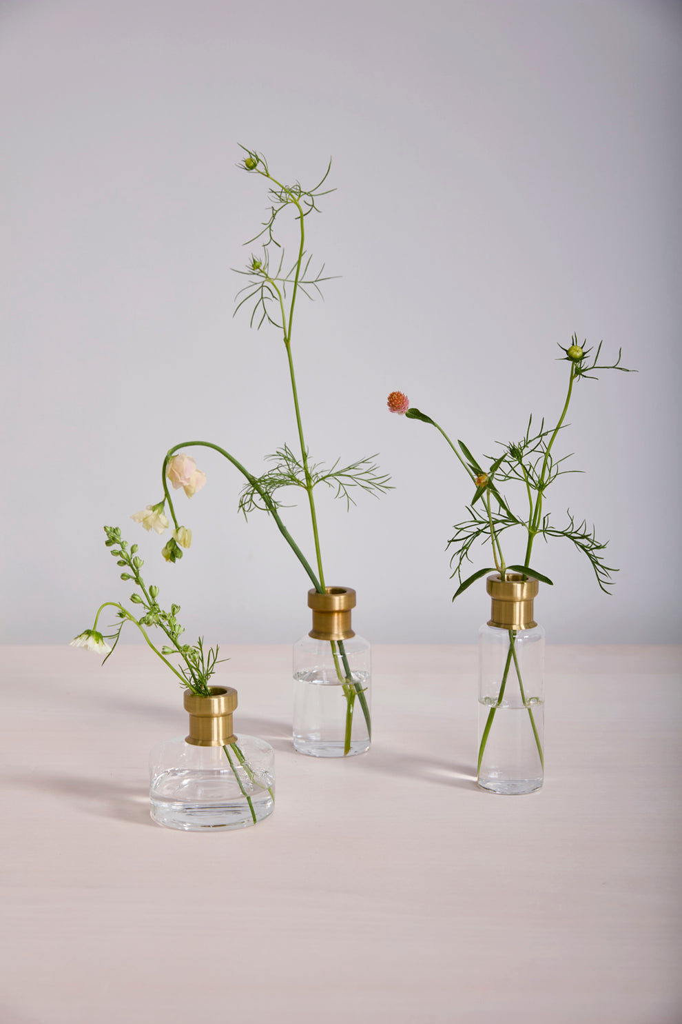 Jimmy Budvase Set of 4 By Accent Decor | Vases | Modishstore - 1