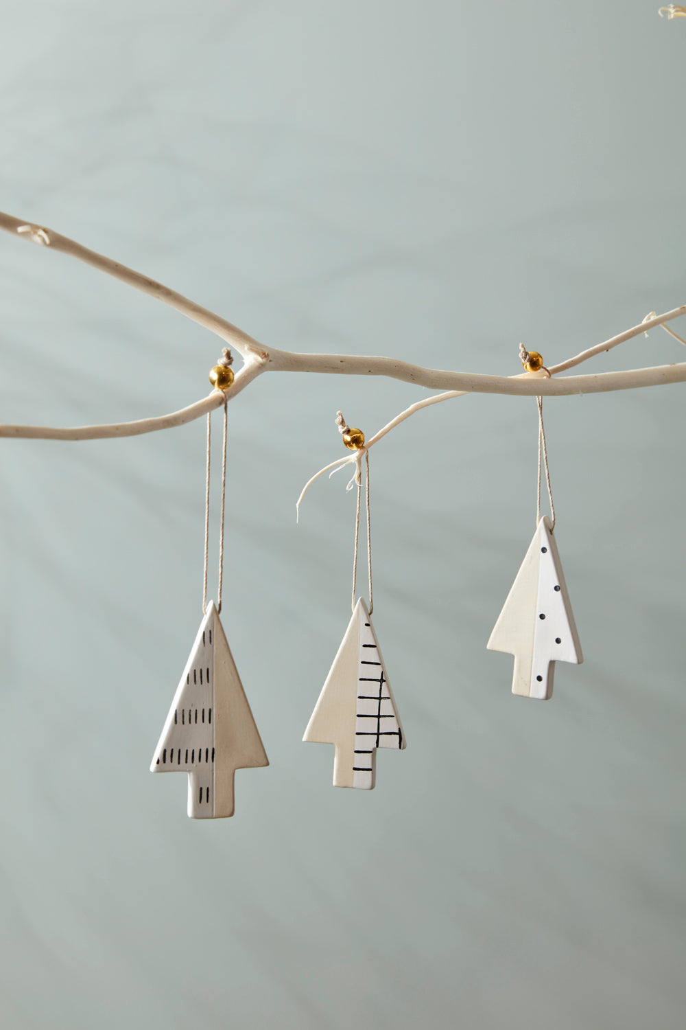 Jolin Tree Ornaments Set of 4 By Accent Decor | Ornaments | Modishstore - 1