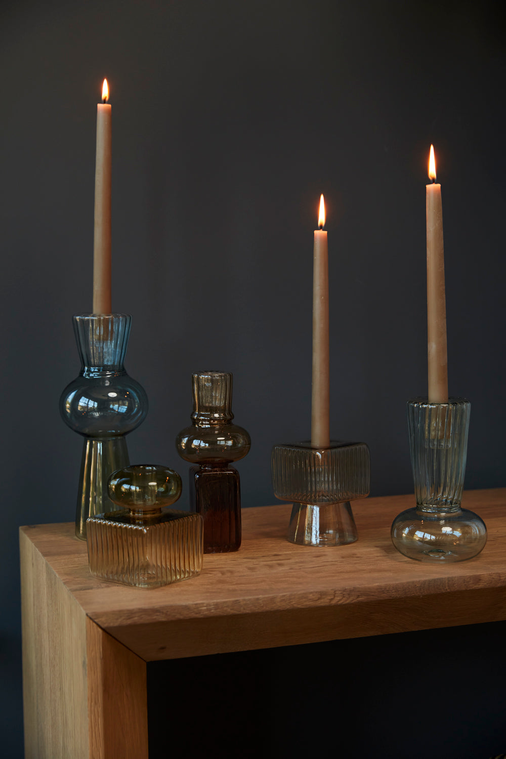 Josephine Candleholder Set of 4 By Accent Decor | Candle Holders | Modishstore - 4