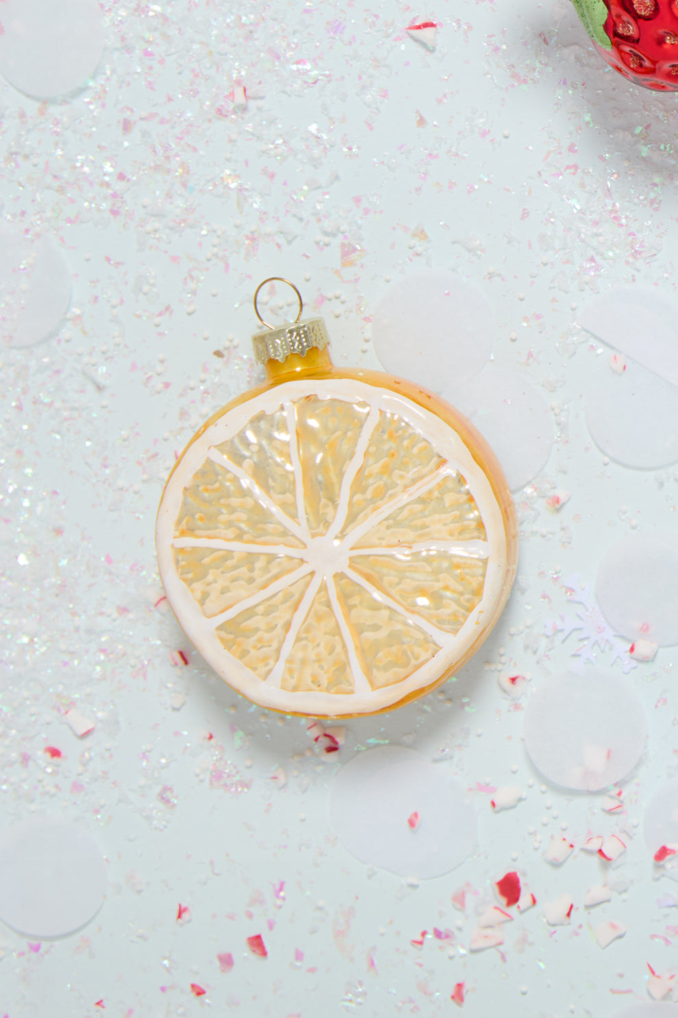 Juicy Lemon Ornament Set of 4 By Accent Decor | Ornaments | Modishstore - 3
